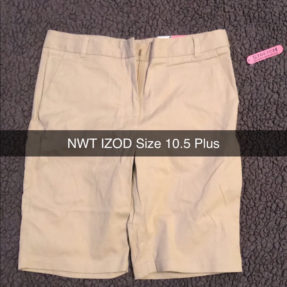 Izod girls shorts 10.5 plus